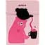 Блокнот Kite Pink Bear B6 в клітинку 96 аркушів рожевий (K22-464-1) - мініатюра 1