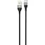 Кабель XO NB188 USB A - USB C 2.4 A 1 м чорний - мініатюра 1