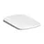 Сидение для унитаза Geberit Selnova Square 500.336.01.1 Soft Close, Белый - миниатюра 1