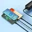 Кабель Baseus Flash Series Ⅱ 3-in-1 Cable USB to MicroUSB+Lightning+Type-C 66W 1.2m CASS040003 Blue - мініатюра 8