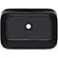 Умивальник Qtap Scorpio 550x390x120 Black matt QT14112243MBN, Чорний матовий - мініатюра 1