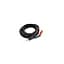 Кабель мультимедійний 3.5mm M to 2xRCA M 3.0m black Voltronic (YT-3.5(M)/2хRCA(M)-3.0Cu) - мініатюра 1