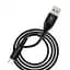 Кабель SkyDolphin S49V LED Aluminium Alloy USB - micro USB (M/M), 1 м, Black (USB-000571) - мініатюра 1