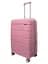 Валіза середня M+ з поліпропілену Milano bag 0305 84л Рожевий - мініатюра 2