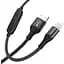 USB кабель Kaku KSC-282 USB - Lightning 1m з таймером - Black - мініатюра 1