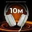 Ігрові навушники Ajazz AHM09 MAX Gray/White (AHM09-MAX-GW) [161112] - мініатюра 14