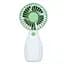 Портативний ручний вентилятор Bambi MK 5663-1(Green) 13 см, акумулятор, USB зарядне - мініатюра 1