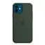 Чохол Silicone Case для Apple iPhone 12/12 Pro (Pine Green) АА [71869] - мініатюра 1
