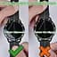 Безель Sikai для смартгодинника Xiaomi Watch S3/S4 Black-green - мініатюра 6