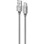 Дата кабель USB 2.0 AM to Type-C 1.0m CBGNYT1 grey Intaleo (1283126489136) - мініатюра 1