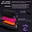 Бездротова щітка вирівнювач для волосся AIMED Hair Straightener Brush Wireless рожева - мініатюра 8