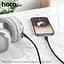 Аудіоадаптер Hoco UPA27 Spirit transparent digital audio conversion cable iP 1.2 м чорний - мініатюра 2