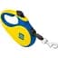 Повідець-рулетка для собак Waudog R-leash, малюнок Colors of freedom, M, до 25 кг, 5 м, світловідбивна стрічка - мініатюра 3