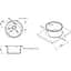 Кухонная мойка Lidz D510/200 ANT-15 антрацит (LIDZANT15D510200) - миниатюра 3