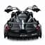 Машинка Pagani Huayra BC чорний RASTAR модель 1:14 Автомобіль на дистанційному керуванні + пульт 2,4 ГГц - мініатюра 3