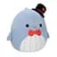 Мягкая игрушка Squishmallows Синий Кит Самир 30 см (SQVA00873) - миниатюра 2