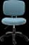 Офисное кресло GT Racer синее (B-1511 Fabric Blue) - миниатюра 2