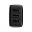 Мережевий зарядний пристрій Baseus Compact Charger 3USB 17 W CCXJ020101 Black - мініатюра 5