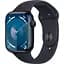 Смарт-годинник Apple Watch Series 9 GPS 45mm Midnight Aluminum Case with Midnight Sport Band M/L [MR9A3] Б/В [167110] - мініатюра 1