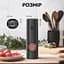 Электрическая перечница-мельница Semi Electric pepper mill с подсветкой, Black с регулировкой помола - миниатюра 8
