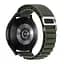 Ремешок для Xiaomi Amazfit GTR 33 pro - темно-зеленый Watchbands NormalCloth Wave ширина крепления 22мм нейлоновый (W22-7WB09675557) - миниатюра 2