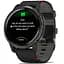Смарт-годинник Garmin Venu 2 Slate with Black Leather Band (010-02430-21) - мініатюра 2