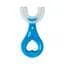 Детская Зубная щетка-капа MGZ-0704(Blue) с ограничителем - миниатюра 1