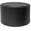 Садові меблі Outtec Round Lounge Chairs чорно-графітові - мініатюра 6