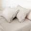 Простыня MirSon Лен Natural Linen Jasmine 240х220 см (2200008269265) - миниатюра 1