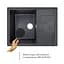 Кухонная мойка Lidz 650x500/200 BLA-03 (LIDZBLA03650500200) - миниатюра 2