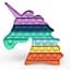 Антистресс игрушка Pop It Единорог с бирюзовым пупырка 5102 - миниатюра 1