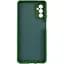Чохол TPU GETMAN Liquid Silk Full Camera для Samsung Galaxy M34 5G Зелений / Dark green - мініатюра 2