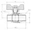 Кран кульовий Thermo Alliance Forte 1/2" ЗЗ прямий, PN40, метелик SF606W15 - мініатюра 4