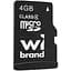 Карта памяти Wibrand 4GB mictoSD class 4 (WICDC4/4GB) - миниатюра 1