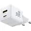 Мережевий зарядний пристрій Baseus Palm 30W USB-C/USB-A Moon White (P1011160A213-00) [132860] - мініатюра 1