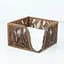 Дерев'яна серветниця VANZA LEAF walnut - L (21 см)  - мініатюра 10