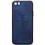 Чохол-накладка Toto Deer Shell With Leather Effect Case Apple iPhone 5/5s/SE Dark Blue - мініатюра 1