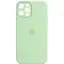 Чохол Silicone Case Full Camera Protective AA для Apple iPhone 14 Pro 6.1" Зелений / Pistachio - миниатюра 1