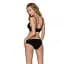 Эластичный топ с кружевом Passion TOP black L - миниатюра 3