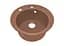Кухонна мийка Adamant Sun Ø510x200 terra-cotta 134223, Коричневий - мініатюра 2