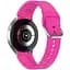 Ремешок для Samsung Galaxy Watch 4 Classic 42mm - розовый ширина крепления 20мм силикон размер L Watchbands OneLine (WB00S4GALAXYONELINE7CLASSIC442) - миниатюра 1