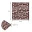 Самоклеюча 3D панель Sticker Wall SW-00001164 Під червону цеглу 700х770х3мм - мініатюра 3