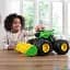 Іграшковий комбайн John Deere Kids Monster Treads з молотаркою і великими колесами (47329) - мініатюра 6