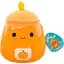 Мягкая игрушка Squishmallows Свеча Миша 19 см оранжевая (SQHV00032) - миниатюра 6
