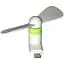 USB вентилятор DK White/Green [111517] - мініатюра 1