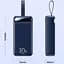 Павербанк Remax Bole Series RPP-522 / 30000мАч / до 22,5 Вт / USB-C+USB-A+microUSB / PD+QC / з ліхтариком / Темно-синій - мініатюра 5