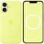 Чехол Silicone Case with Button, Animation & MagSafe для Apple iPhone 17 Neon Yellow AAA [153236] - миниатюра 1