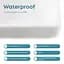 Простыня на резинке ТЕП Waterproof Р.S. водонепроницаемое трикотажное 200х160 см белая (2-01062_00000) - миниатюра 6