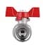 Кран кульовий Thermo Alliance Forte 3/4" ВВ прямий, PN40, з накидною гайкою, метелик SF260W20 - мініатюра 2