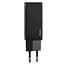 Мережевий зарядний пристрій Baseus GaN2 Q. Charger 2Type-C + Cable Type-C 45W CCGAN-M01 Black - мініатюра 3